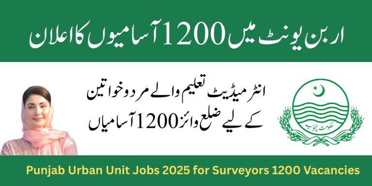Urban Unit Jobs 2025 for Surveyors 1200 Vacancies